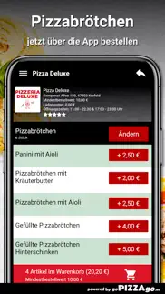 How to cancel & delete pizza deluxe krefeld 1