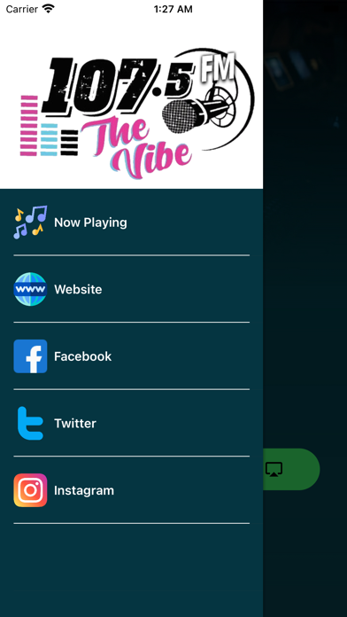 107.5 The Vibe Screenshot