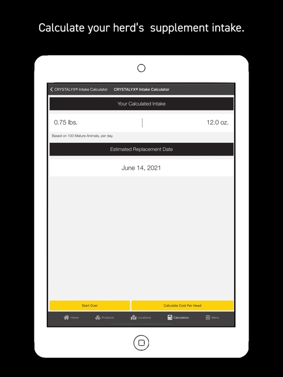 Crystalyx iPad screenshot 5 - Business app