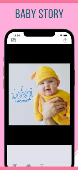 Game screenshot Baby Photo Editor - Baby Story mod apk
