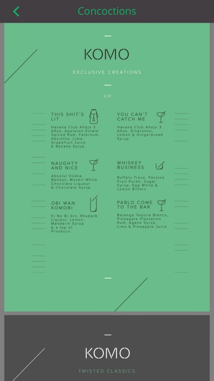 KOMO Cocktail Bar screenshot-3