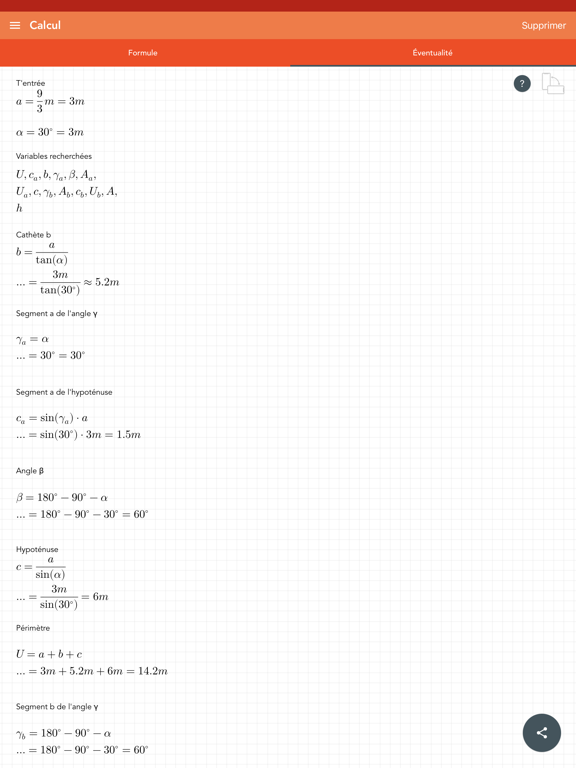 Screenshot #6 pour Triangle rectangle Pro