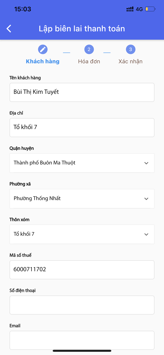 Thu thuế  điện tử