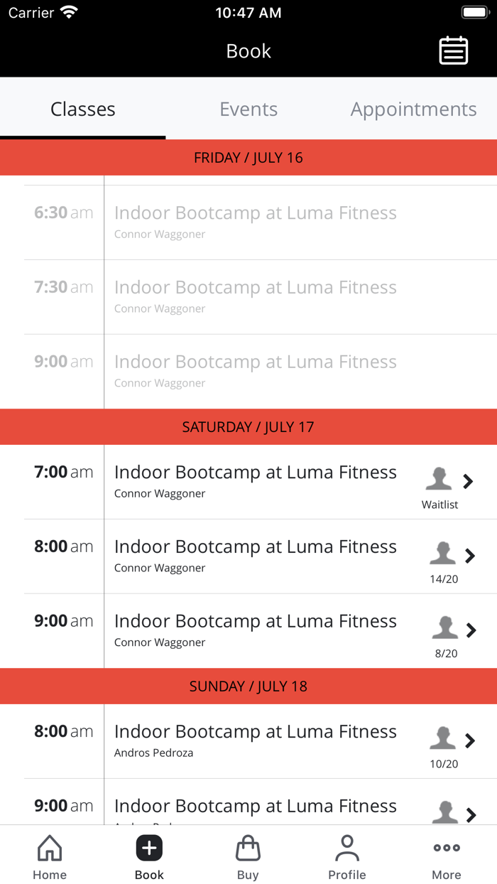 Luma Fitness