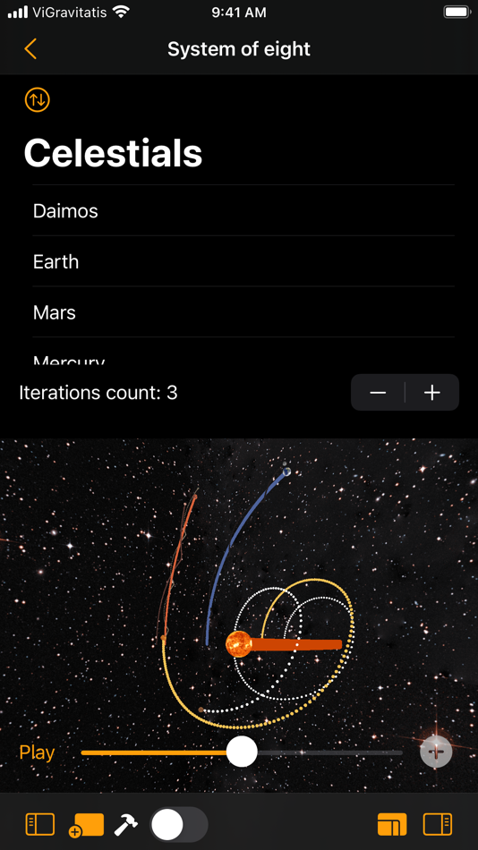 #1. ViGravitatis (iOS) 由: Artyom Rudakov