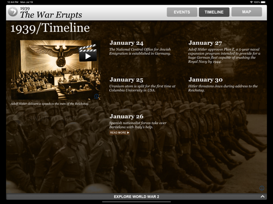 Screenshot #2 for World War 2 History: WW2