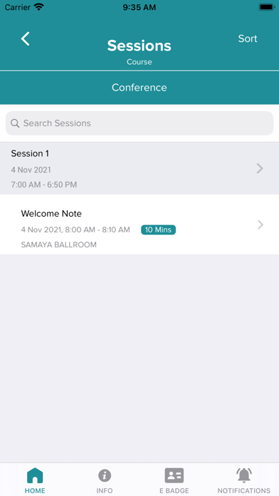Dubai Intl. Nutrition Congress Screenshot