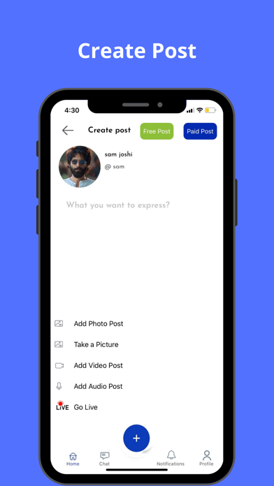 Celebriffy iPhone screenshot 3 - Social Networking app