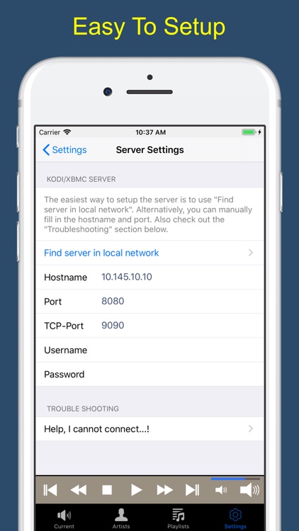 Music Remote for Kodi screenshot-7