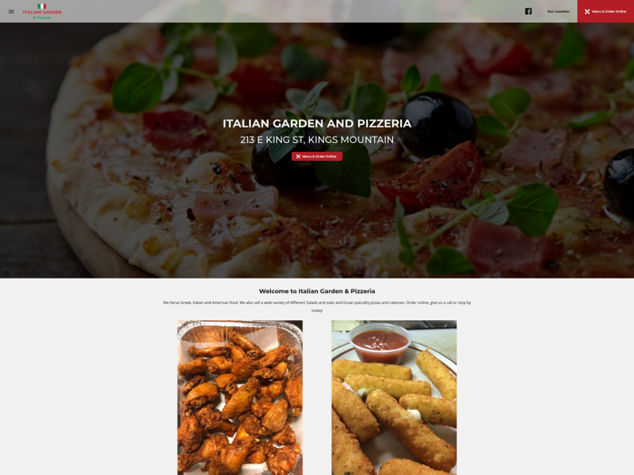 Italian Garden and Pizzeria