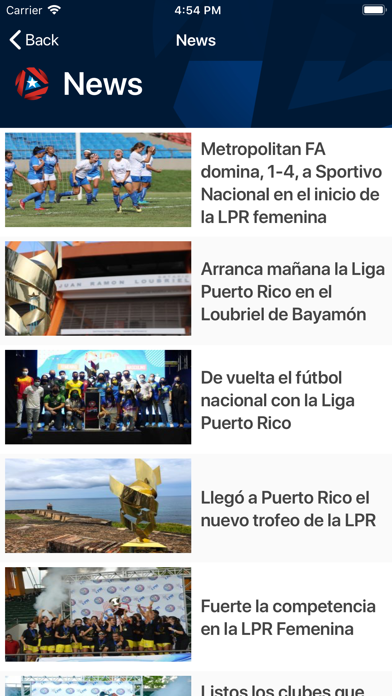 Liga Puerto Rico Screenshot