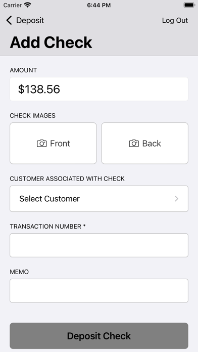 Cayuga Lake mobile RDC Screenshot