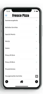 Fresco Pizza Basel screenshot #2 for iPhone