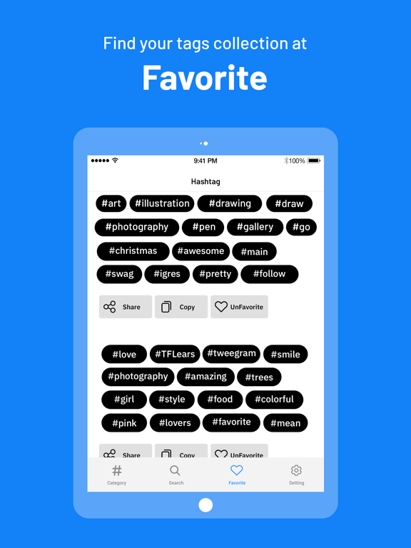 Best Hashtags : #tag For Insta iPad screenshot 4 - Reference app