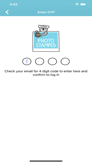 Photostamped Screenshot