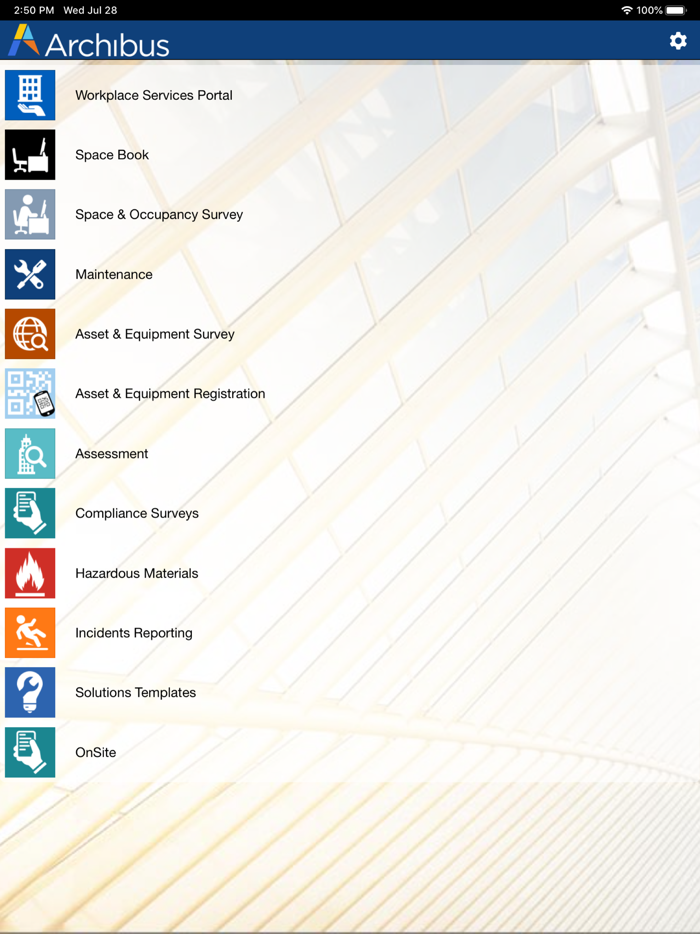 Archibus Mobile Client 4.0