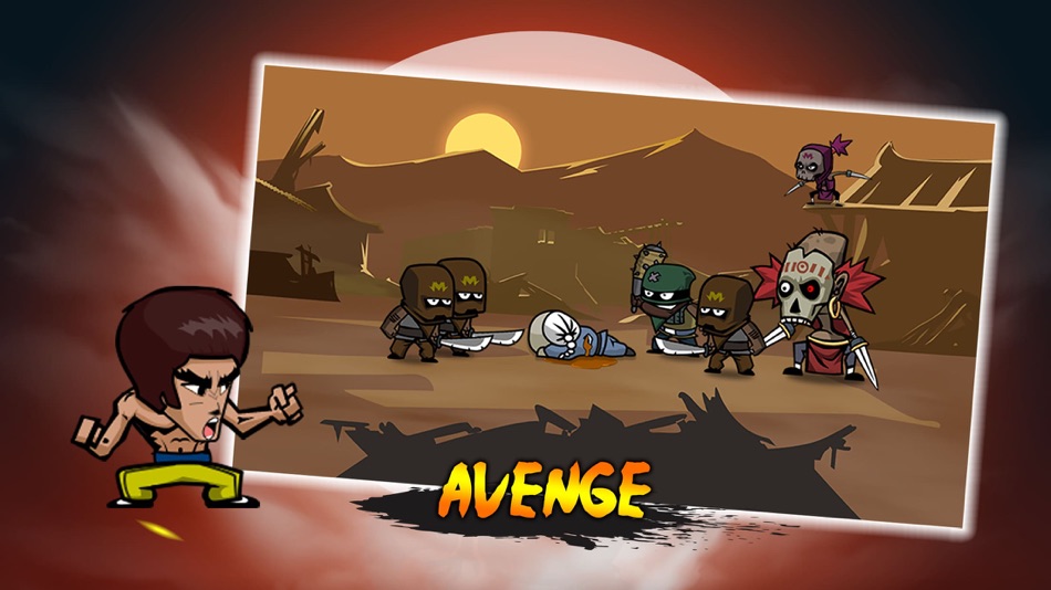 #1. KungFu Fighting Warrior (iOS) โดย: Vnstart LLC