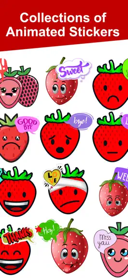 Game screenshot Strawberries Animated apk