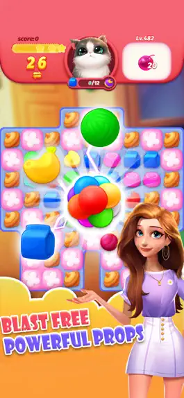 Game screenshot Meow Pop Blast - Match 3 Games apk