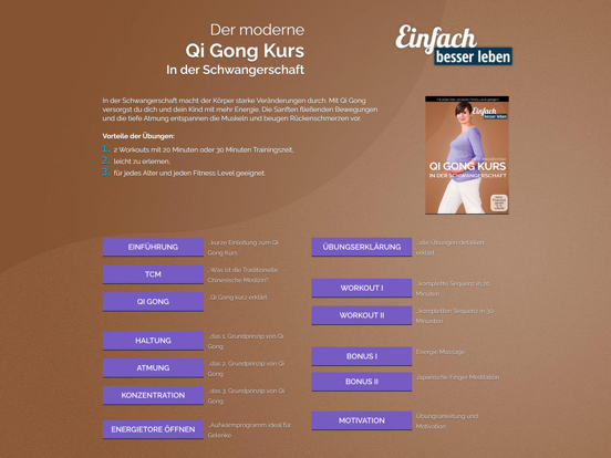 Screenshot #4 pour Qi Gong in der Schwangerschaft
