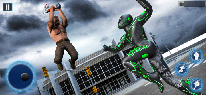 Real Stickman Rope Hero Fight screenshot 2