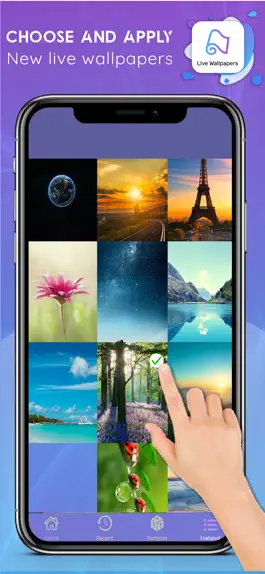 Game screenshot Live HD Wallpaper-photo editor hack