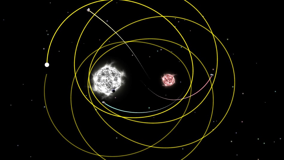 #6. Planet Gravity - SimulateOrbit (iOS) Podle: Oscar Tsang