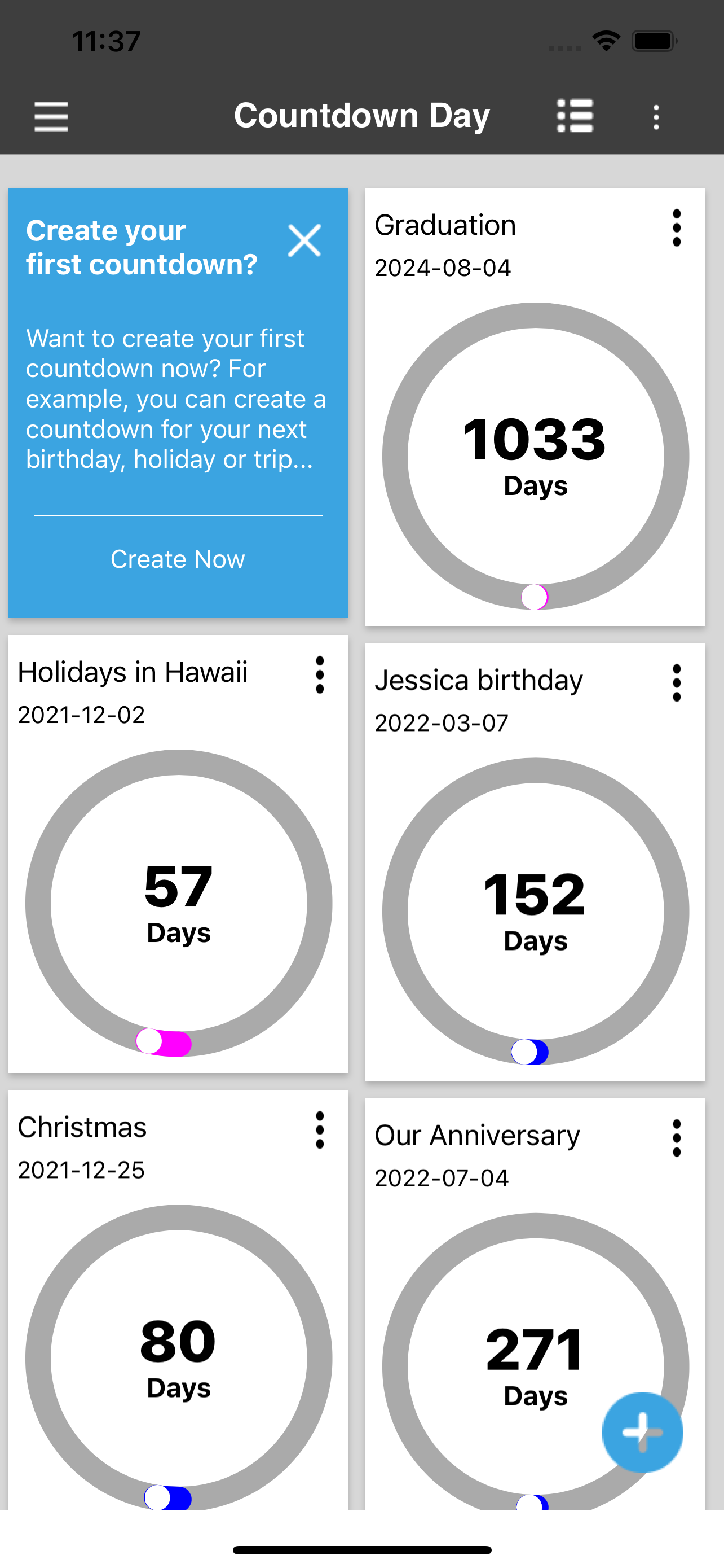 Countdown Day -CountdownWidget