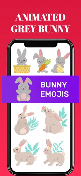 Game screenshot Animated Grey Bunny mod apk
