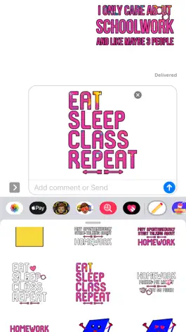 Game screenshot Classroom Study Life Stickers hack