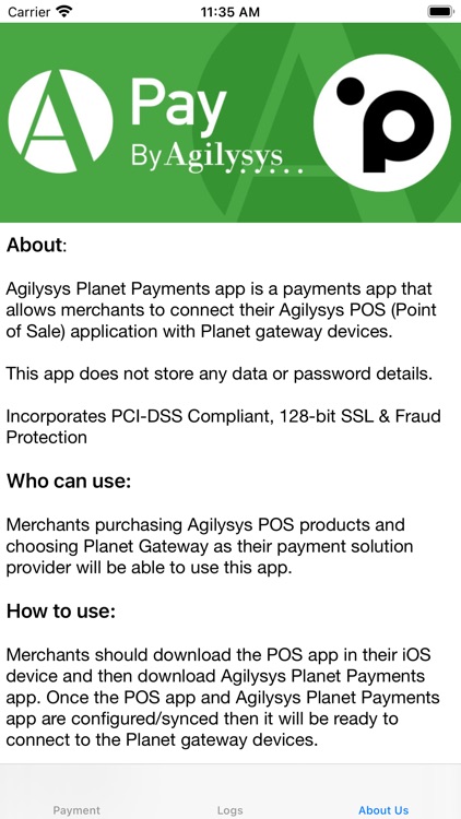 Agilysys Pay Planet screenshot-3