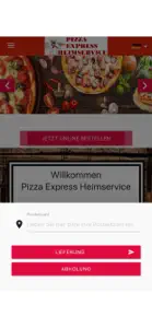 Pizza Express Heimservice screenshot #1 for iPhone