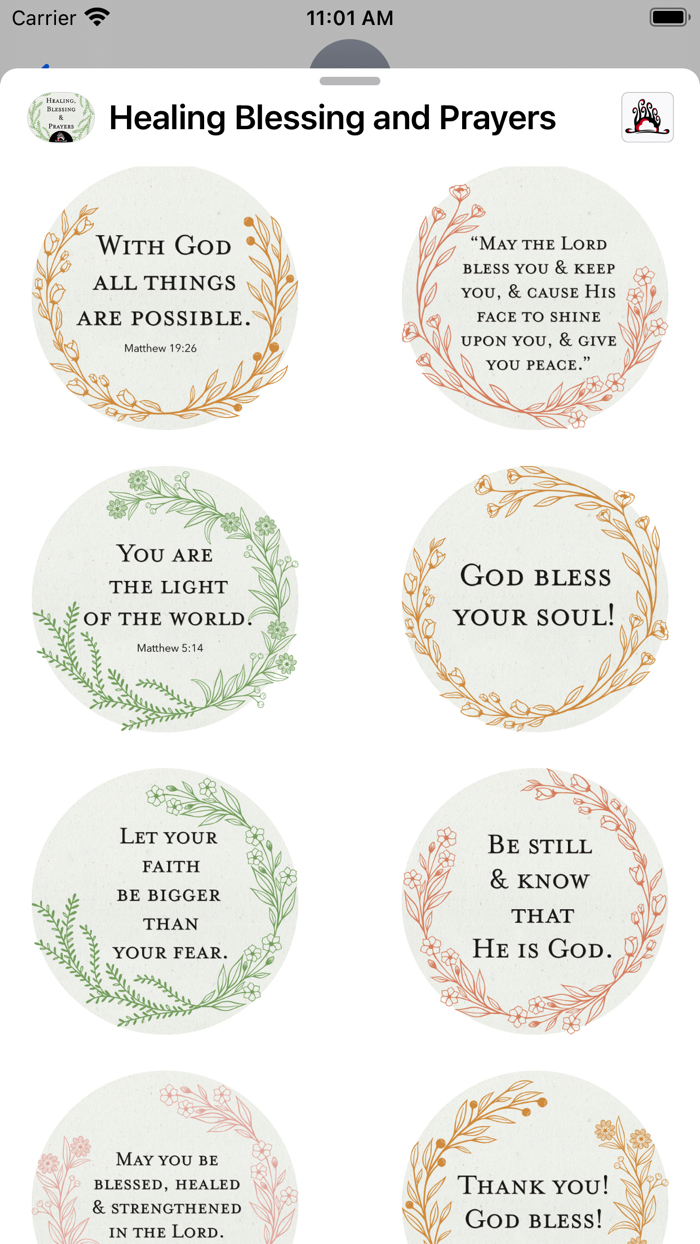 Healing Blessing and Prayers