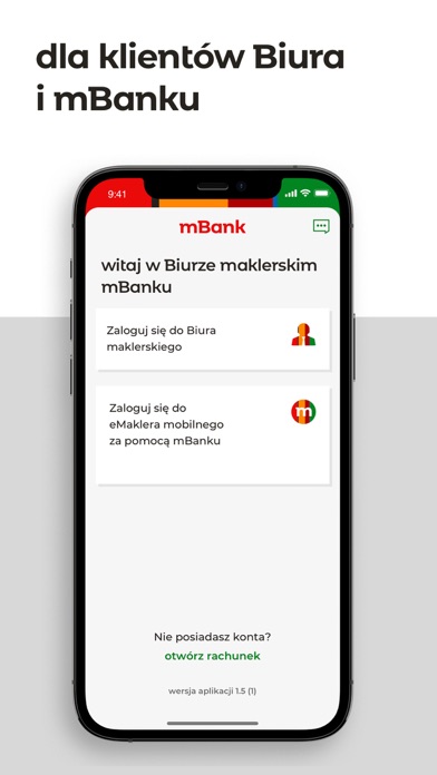 mBank Giełda Screenshot