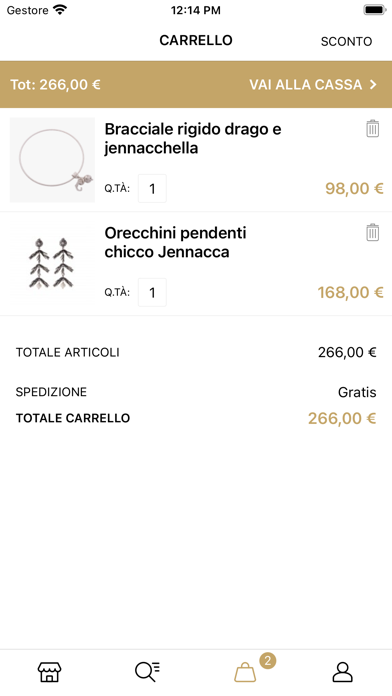 Spadafora Gioielli Screenshot