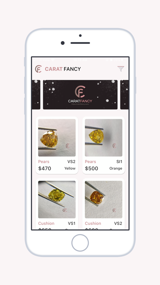 #1. Carat Fancy (iOS) 由: Dharmesh Kathiriya
