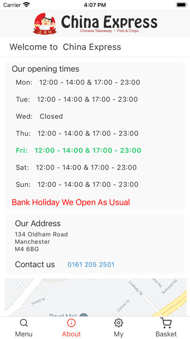 China Express Manchester Screenshot