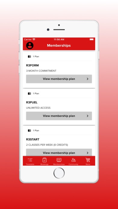 R3FUEL FITNESS Screenshot