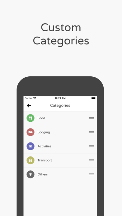 Trexpense PRO Travel Expenses Screenshot