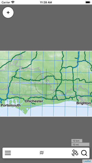 South Downs Outdoor Map Screenshot