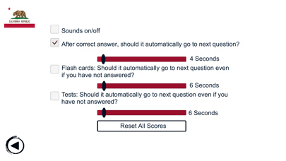 CA Real Estate Exam Flashcards Screenshot