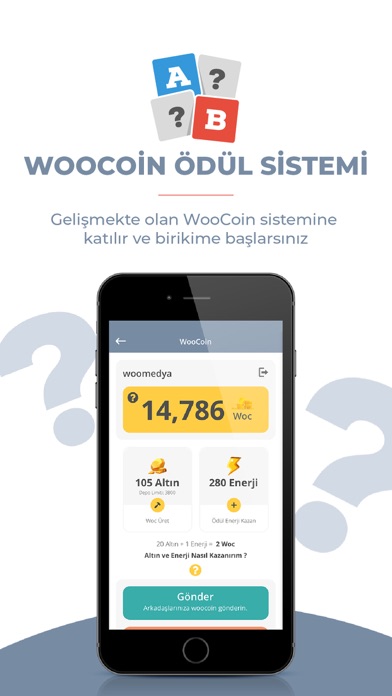 Screenshot #3 pour Kelime Kapmaca - WooCoin Kazan