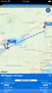buffalo airport info + radar iphone screenshot 3
