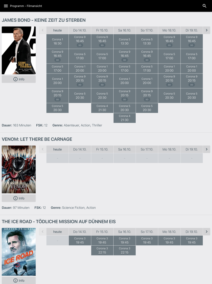 Corona Kinoplex Kaufbeuren