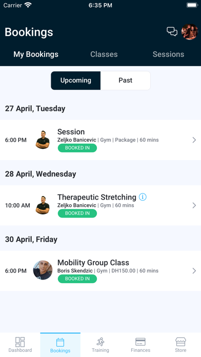 HERC Fitness Screenshot