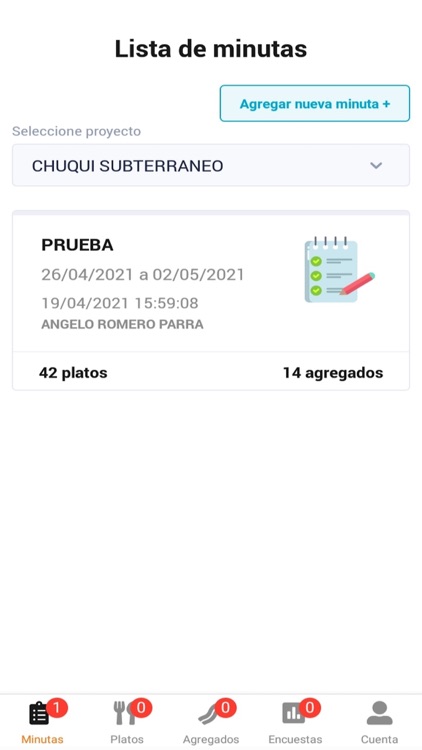 Preferencias Alimentación VP screenshot-3