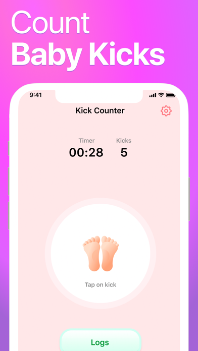 Contraction Timer &  Counter + Screenshot