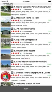 rv parks & campgrounds iphone screenshot 2