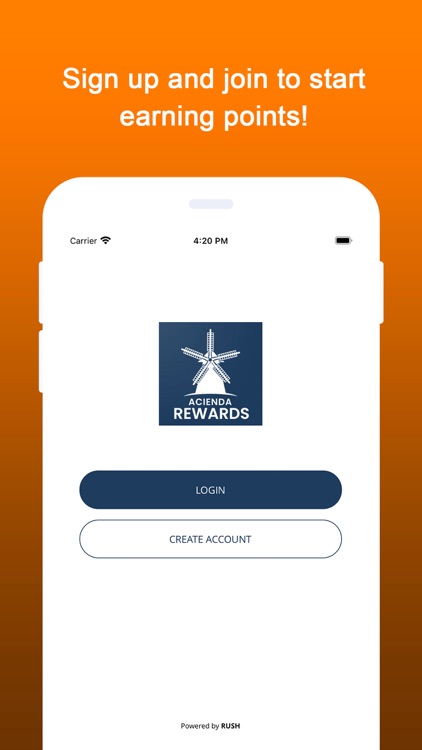 Acienda Rewards App