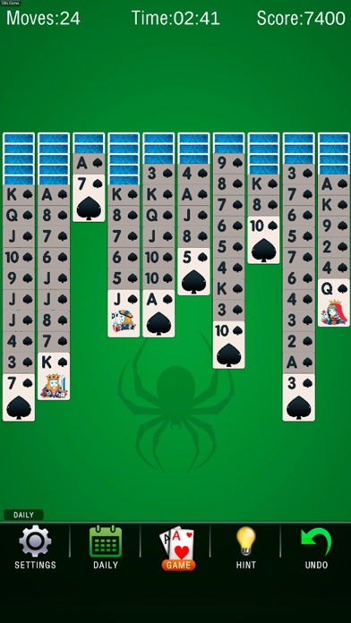 Spider Solitaire 2021 screenshot 1